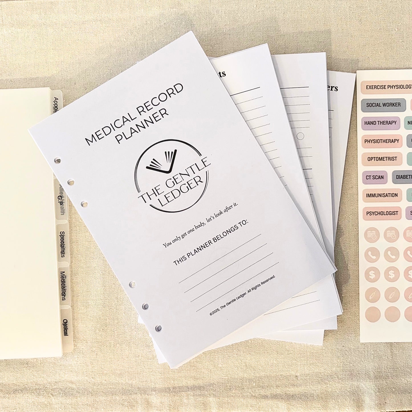 Medical Inserts Only Pack