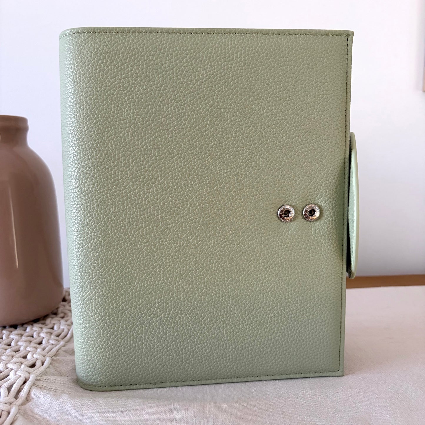 A5 Binder in Sage Green