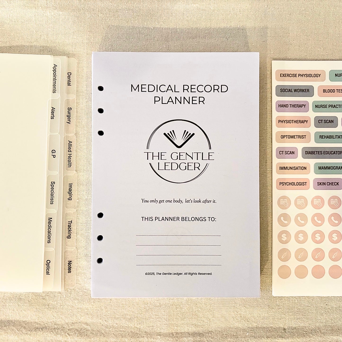 Medical Inserts Only Pack