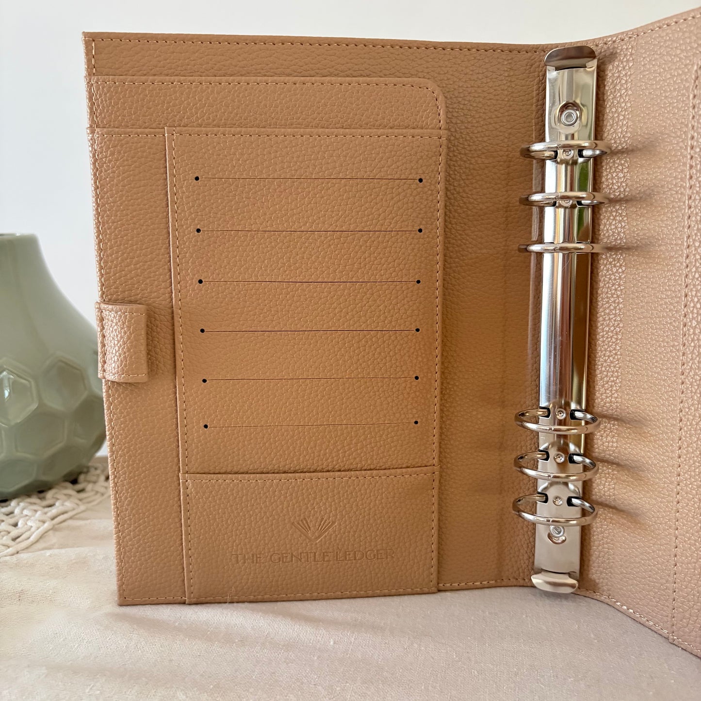 A5 Binder in Latte