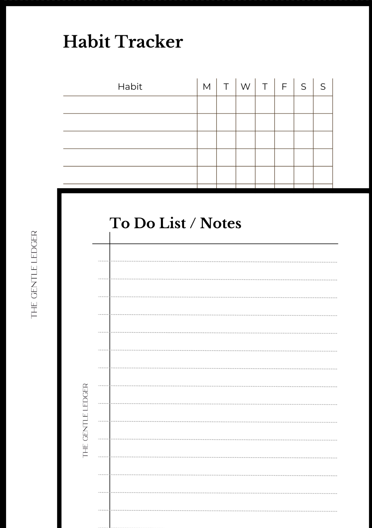 Medical Record Planner (includes inserts)